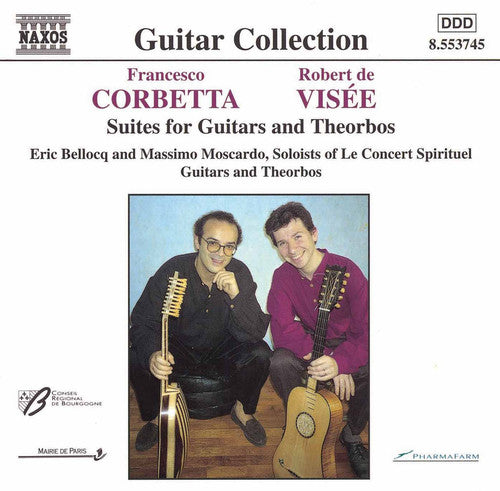 Corbetta / De Visee / Bellocq / Moscardo: Suite E Min for Two Theorbos / la Guitarre Royalle