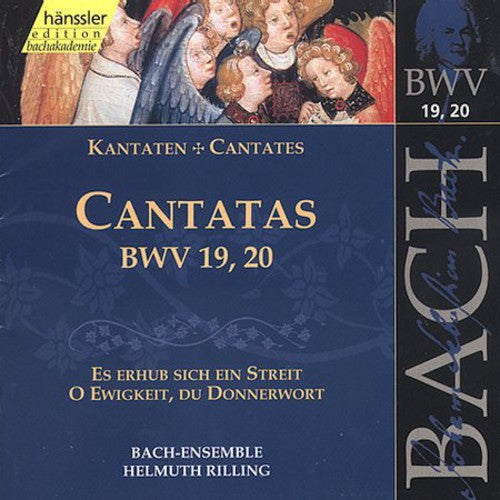 Bach / Gachinger Kantorei / Rilling: Sacred Cantatas BWV 19 20 - COMPACT DISCS
