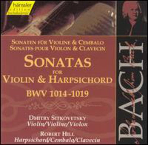 Bach: Violin & Harpsichord Sonatas 122 - COMPACT DISCS