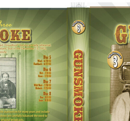 Gunsmoke 3 / O.R.B.: Gunsmoke, Vol. 3 - COMPACT DISCS
