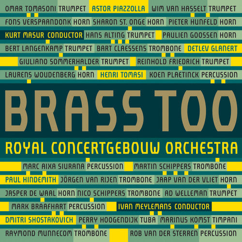 Shostakovich / Glanert / Tomasi / Piazzolla: Brass Too - SUPER-AUDIO CD