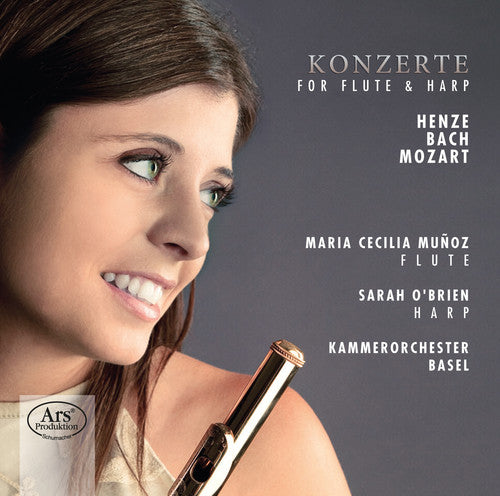 Bach / Henze / Mozart: Cons for Flute & Harp - SUPER-AUDIO CD