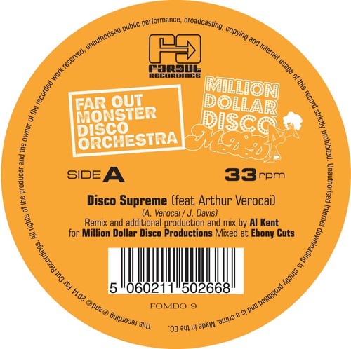 Far Out Monster Disco Orchestra: Disco Supreme (Al Kent Edit)