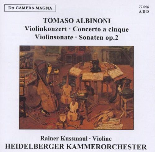 Albinoni / Kussmaul / Heidelberg: Violin Cons