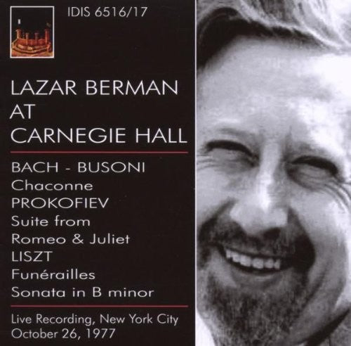 Bach, J.S. / Busoni: Lazar Berman