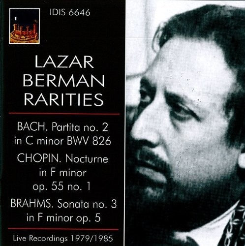 Bach, J.S. / Berman: Lazar Berman Rarities