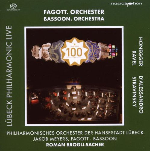 Honegger / Ravel / Honegger / D'Alessandro: Lubeck Philharmonic Live 3 - SUPER-AUDIO CD