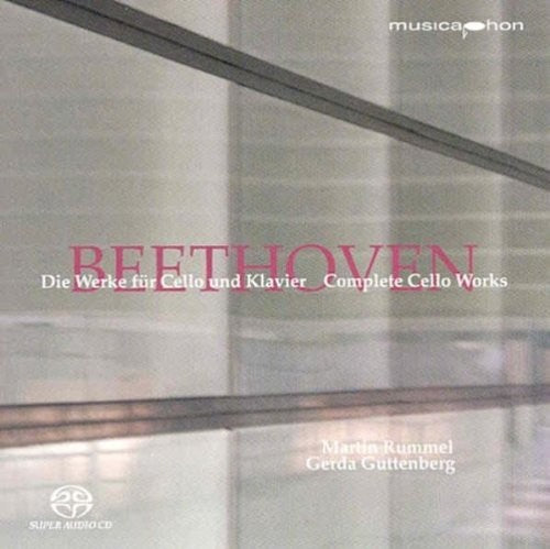Beethoven / Rummel / Guttenberg: Complete Works for Cello - SUPER-AUDIO CD