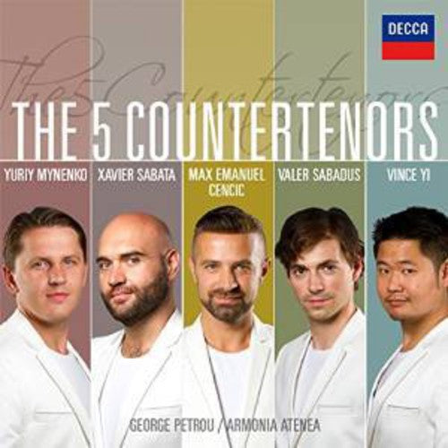 5 Countertenors: 5 Countertenors - COMPACT DISCS
