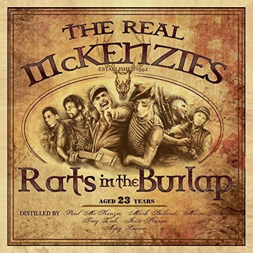 Real McKenzies: Rats in the Burlap - COMPACT DISCS