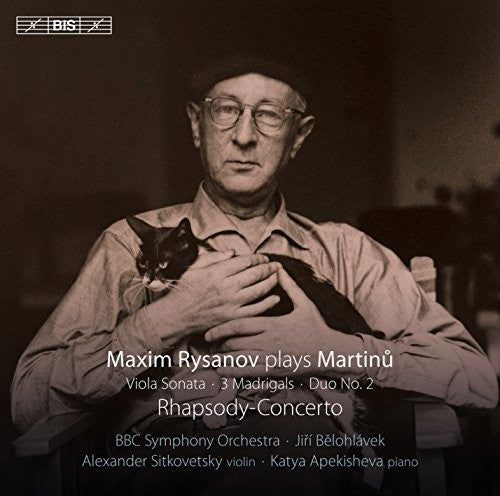 Martinu / Rysanov / BBC Sym Orch / Belohlavek: Maxim Rysanov Plays Martinu - SUPER-AUDIO CD