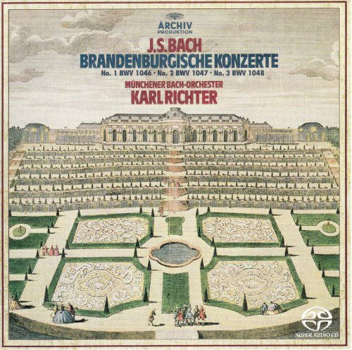 Richter, Karl: J.S.Bach: Brandenburg Concertos No.1-No.3 - SUPER-AUDIO CD