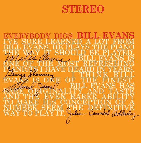 Evans, Bill: Everybody Digs Bill Evans