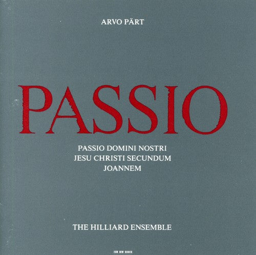Part, Arvo: Passio