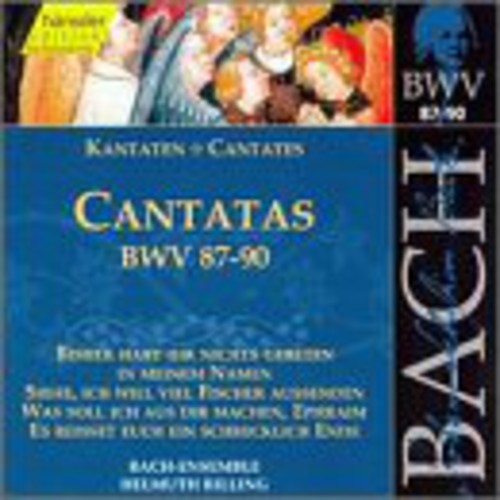 Bach / Gachinger Kantorei / Rilling: Sacred Cantatas BWV 87-90 - COMPACT DISCS