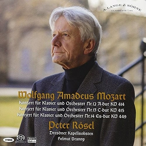 Rosel, Peter: Mozart: Piano Concerto 12 / 13 /14 - SUPER-AUDIO CD