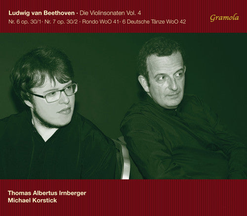 Beethoven / Irnberger / Korstick: Beethoven: The Violin Sonatas, Vol. 4 - SUPER-AUDIO CD