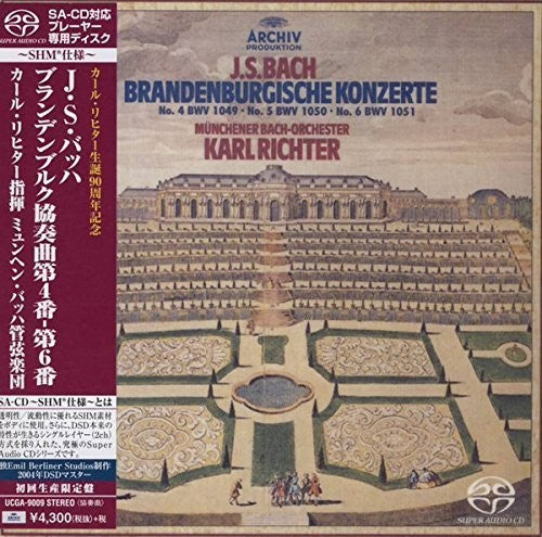 Richter, Karl: J.S. Bach: Brandenburg Concertos Nos - SUPER-AUDIO CD