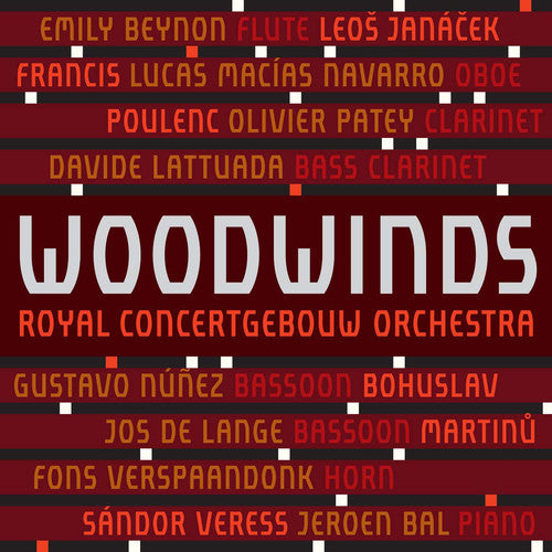 Janacek / Martinu / Poulenc / Verspaandonk: Woodwinds of the Royal Concertgebouw Orchestra - SUPER-AUDIO CD