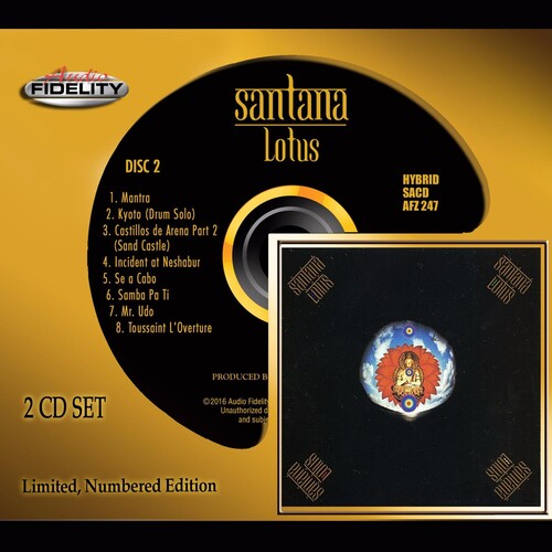 Santana: Lotus - SUPER-AUDIO CD