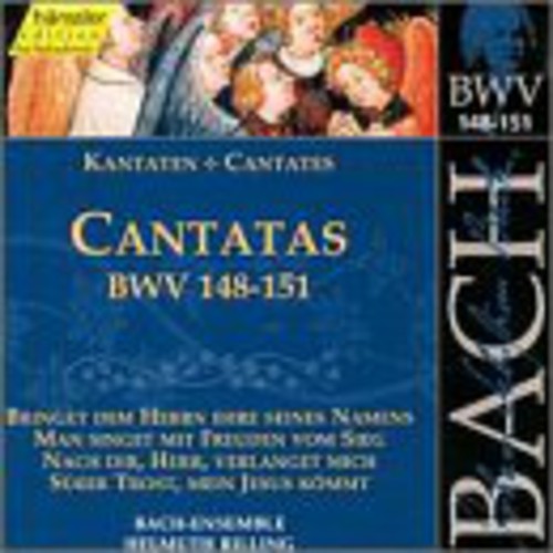 Bach / Gachinger Kantorei / Rilling: Sacred Cantatas BWV 148-151 - COMPACT DISCS