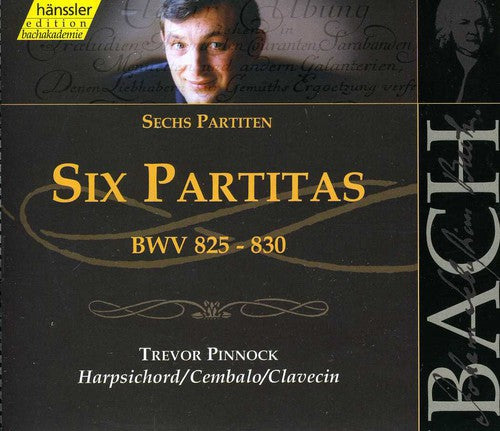 Bach / Pinnock: 6 Partitas 1 - COMPACT DISCS