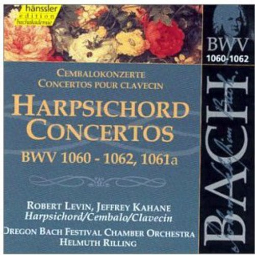 Bach / Levin / Kahane / Rilling: Harpsichord Concertos 129 - COMPACT DISCS