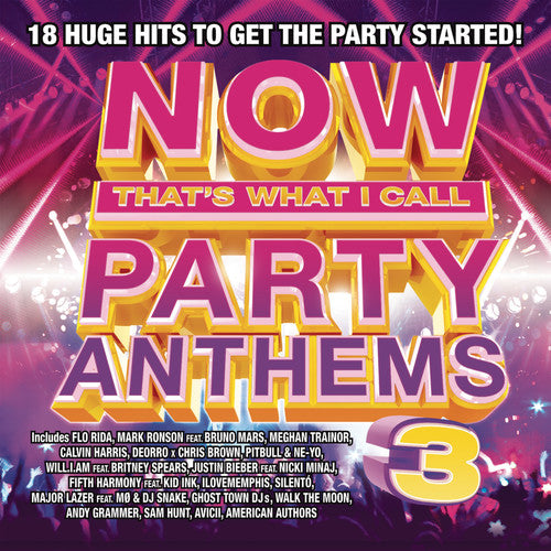 Various Artists: Now That's What I Call Party Anthems 3 / Various - COMPACT DISCS