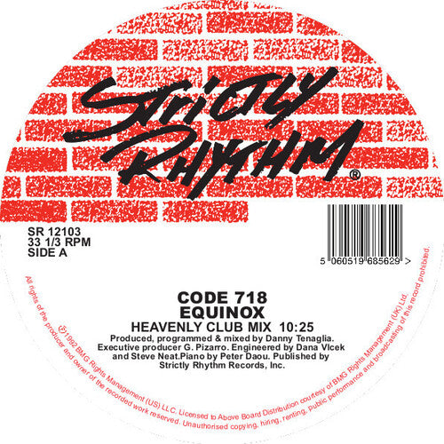 Code 718: Equinox - 12-INCH SINGLE