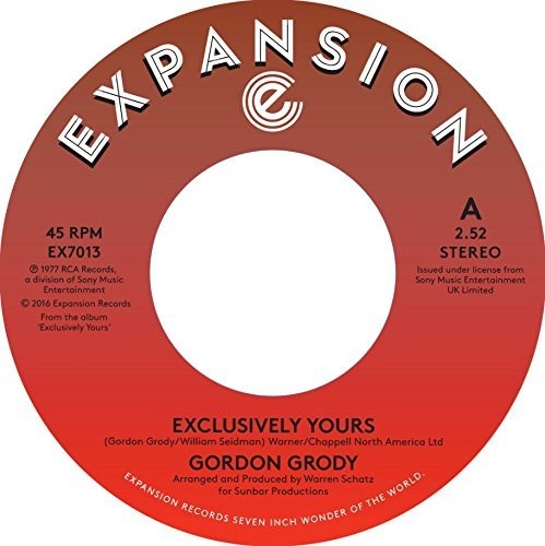 Grody, Gordon: Exclusively Yours / After Loving You