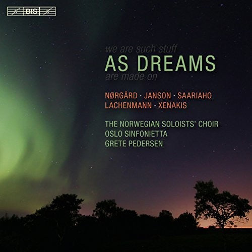 Janson / Lachenmann / Solistkor / Sinfonietta: As Dreams - SUPER-AUDIO CD