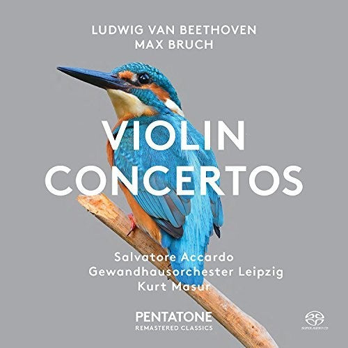 Beethoven / Bruch / Accardo / Leipzig / Masur: Ludwig van Beethoven & Max Bruch: Violin Concertos - SUPER-AUDIO CD