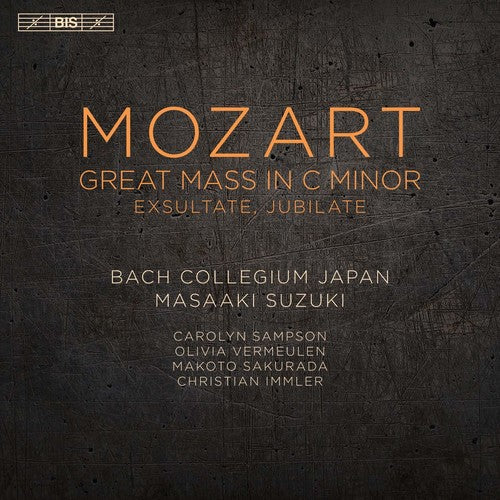Mozart / Bach Collegium Japan / Suzuki: Mozart: Great Mass in C Minor - SUPER-AUDIO CD