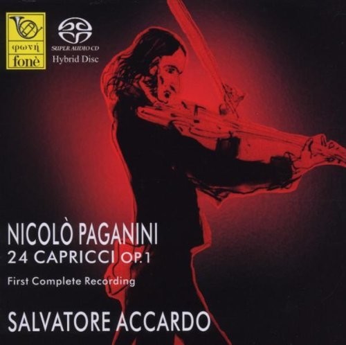 Paganini / Accardo, Salvatore: Nicolo Paganini: 24 Capricci Op 1 - SUPER-AUDIO CD