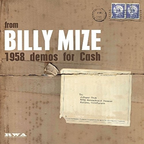 Mize, Billy: 1958 Demos For Cash