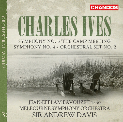 Ives / Bavouzet / Davis: Charles Ives: Symphonies Vol 3 - SUPER-AUDIO CD