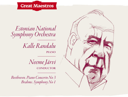 Beethoven / Brahms / Randalu / Jarvi: Beethoven: Piano Concerto No 3 / Brahms: Symphony No 1