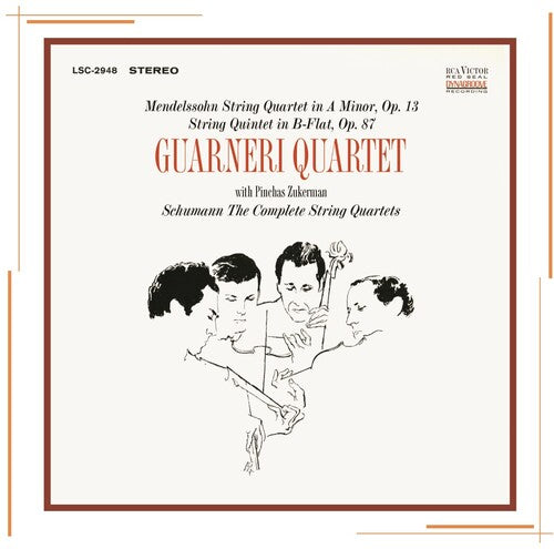 Mendelssohn / Guarneri Quartet: String - COMPACT DISCS