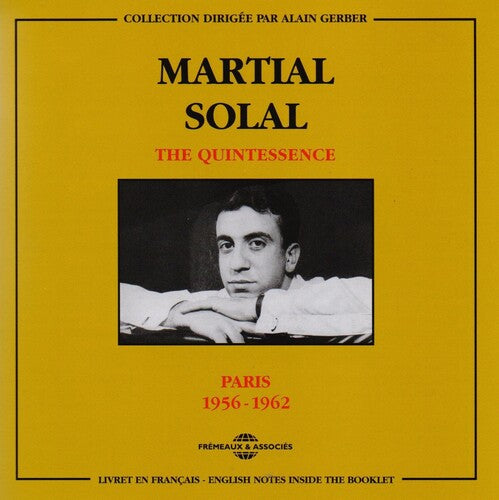 Martial Solal: Quintessence: M. Solal 1956-62 - COMPACT DISCS