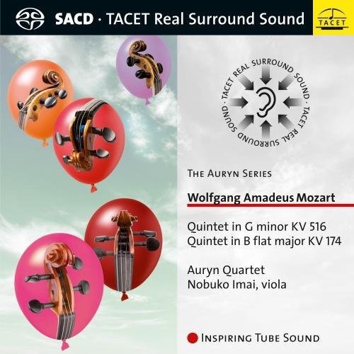 Mozart / Auryn Quartet / Imai: The Auryn Series: Wolfgang Amadeus Mozart - SUPER-AUDIO CD