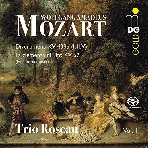 Mozart / Trio Roseau: Mozart 1 - SUPER-AUDIO CD