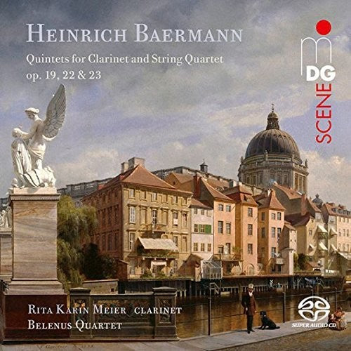 Baermann / Belenus Quartet / Meier: Quintets For Clarinet & String Quartet Op. 19 22 - SUPER-AUDIO CD