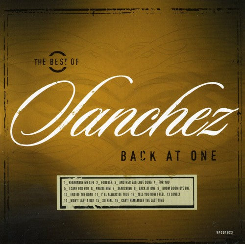 Sanchez: Best of Sanchez: Back at One - COMPACT DISCS