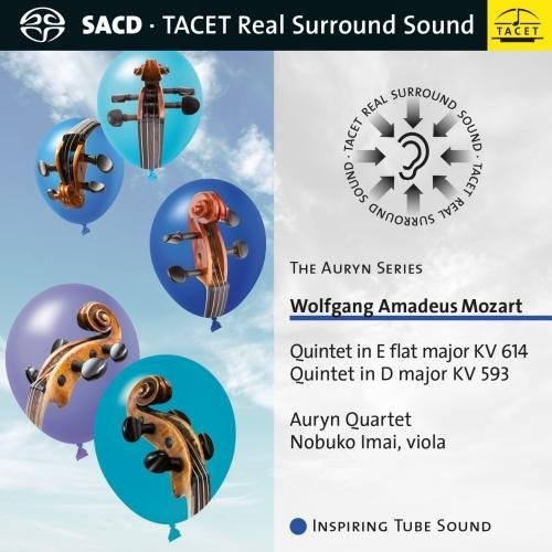 Mozart / Auryn Quartet: Auryn Series: Mozart: Quintet in E Flat Major - SUPER-AUDIO CD