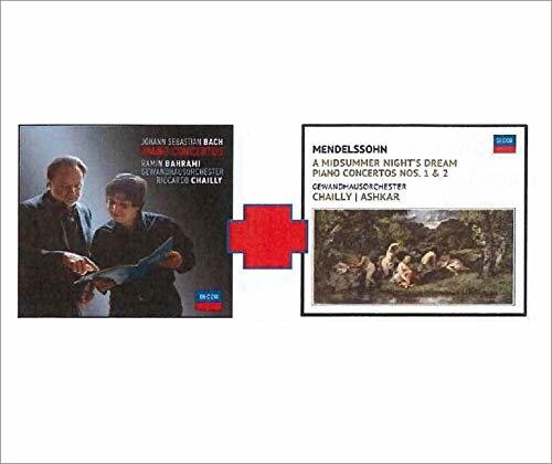 Bahrami, Ramin / Ashkar, Saleem / Chailly, Riccardo: Bach: Conc Pf / Mendelssohn: Conc Pf / Sogno - COMPACT DISCS