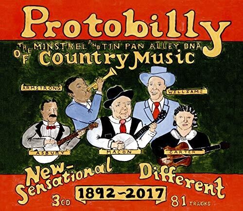 Protobilly: The Minstrel & Tin Pan Alley Dna / Var: Protobilly: The Minstrel & Tin Pan Alley Dna of Country Music  1892-2017