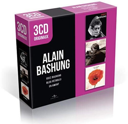 Bashung, Alain: 3 CD Originaux : Bleu Petrole / En Amont / Osez Bashung