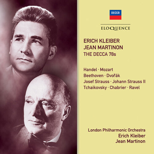 Kleiber, Erich / Martinon, Jean: Decca 78s