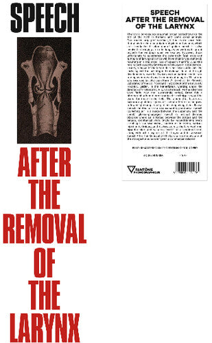 Various Artists: Speech After The Removal Of The Larynx (Various Artists) - VINYL LP
