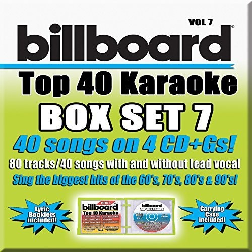 Party Tyme Karaoke: Billboard Top 40 Boxset 7: Party Tyme Karaoke: Billboard Top 40 Boxset 7 / Various - COMPACT DISCS